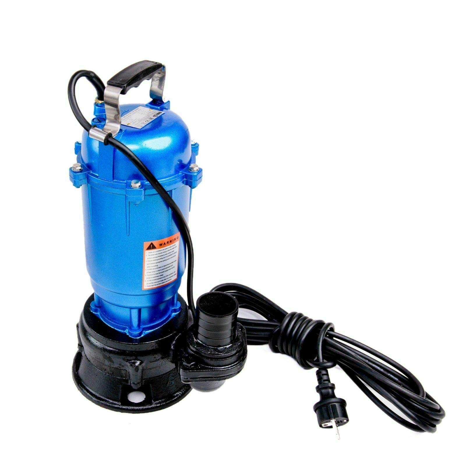 FÄKALIENPUMPE 550W M PUMPE WASSERPUMPE mit 2" STORZ C KUPPLUNG und 20m SCHLAUCH Tauchpumpe Schmutzwasserpumpe