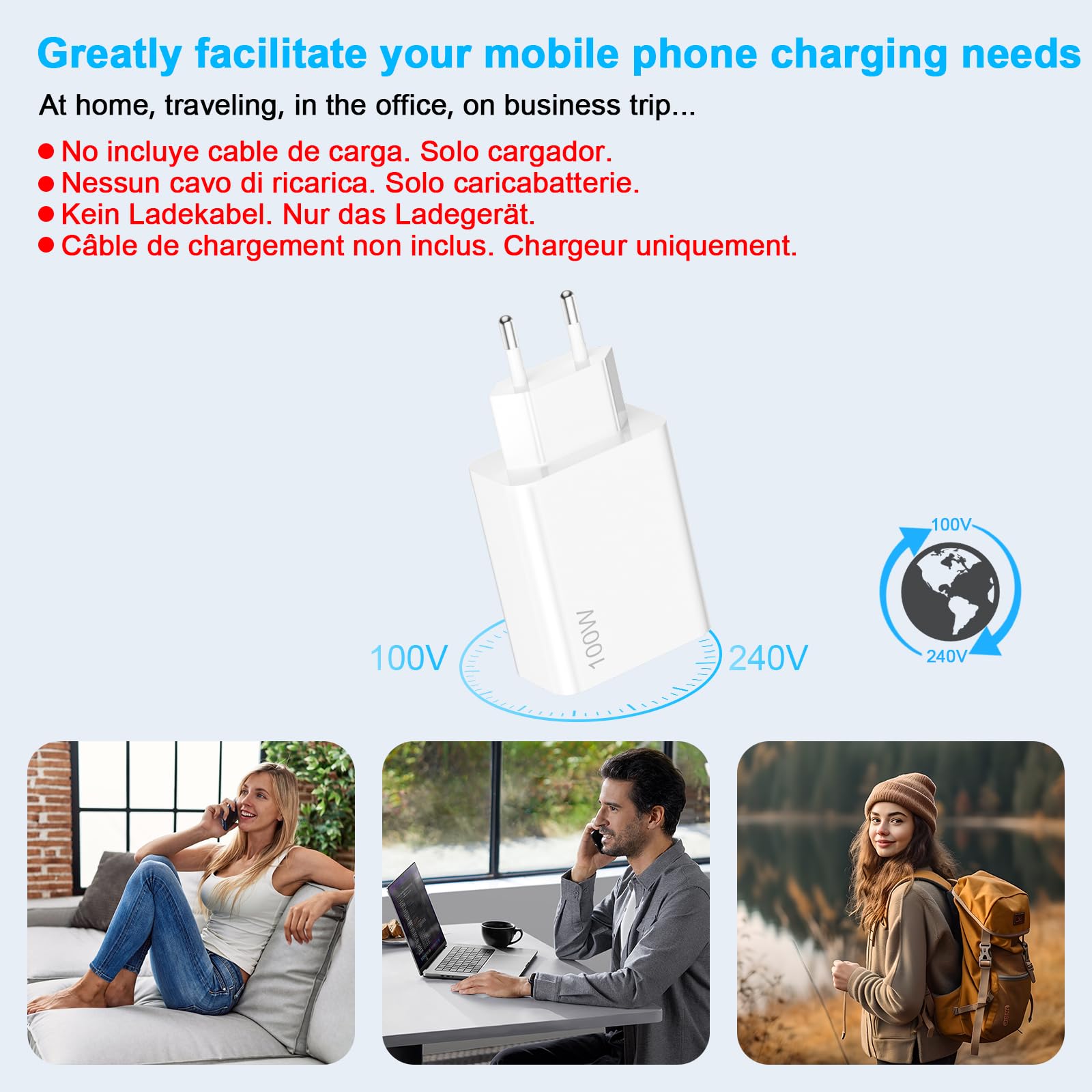 100W Caricatore per Redmi Note 15 Pro+ per Xiaomi 17 15 Ultra con 6A Cavo USB C 1M per POCO X8 Pro Max F8 Ultra M8 F8 F7 F6 X7 Pro Caricabatterie 100W Caricatore per Redmi Note 15 Pro+ per Xiaomi 17 15 Ultra con 6A Cavo USB C 1M per POCO X8 Pro Max F8 Ultra M8 F8 F7 F6 X7 Pro Caricabatterie