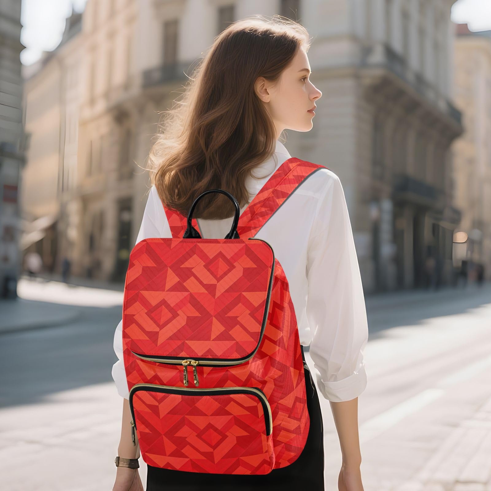 Zaino elegante da donna, 15 l, resistente, leggero