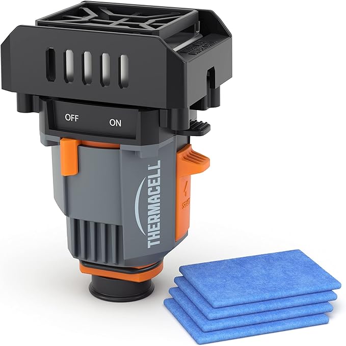 Thermacell Backpacker Mosquito Repeller, Runs on Camping Fuel Canister