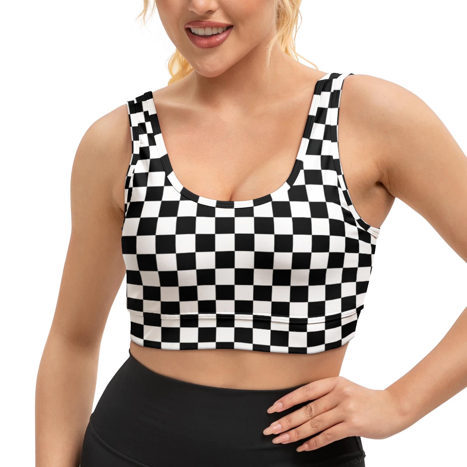 Yoga top Women's Cheerleading Uniform Gym Outfit Running Crop Tops Yoga Shirts Casual Tank Top