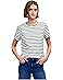 Madewell Cotton Perfect Crewneck Tee Stripe - Main View