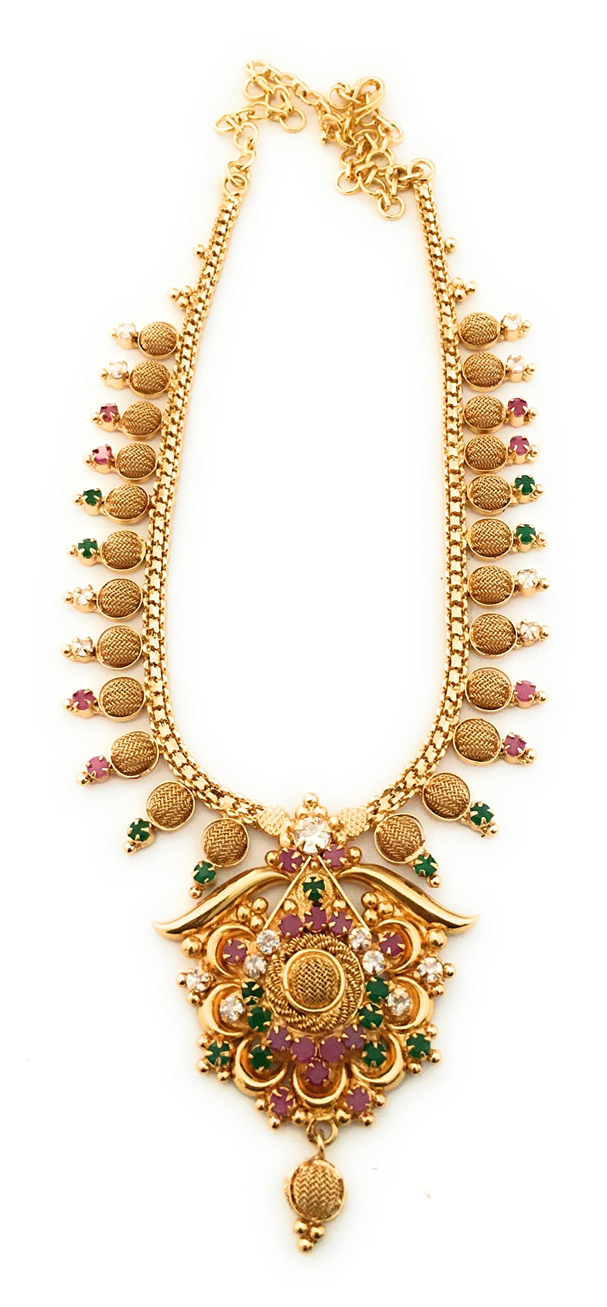 Sasitrends One Gram Micro Gold Plated Short Necklace for Women and Girls (B09NWHZRYG) Amazon Price History, Amazon Price Tracker