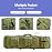 32 Rifle Bag, Green Tactical Long Rifle Backpack, Portable Shotgun Case for Firearm Storage and Transportation, Suitable for Outdoor Hunting Shooting (32 Green)