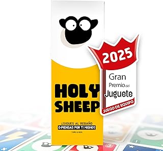 Comprar Holy Sheep - Juegos de Mesa con Familia y Amigos - ¡Responde Igual Que tu Equipo! - Divertido, Rápido y Original - 3 a 9 Jugadores - +12 Años