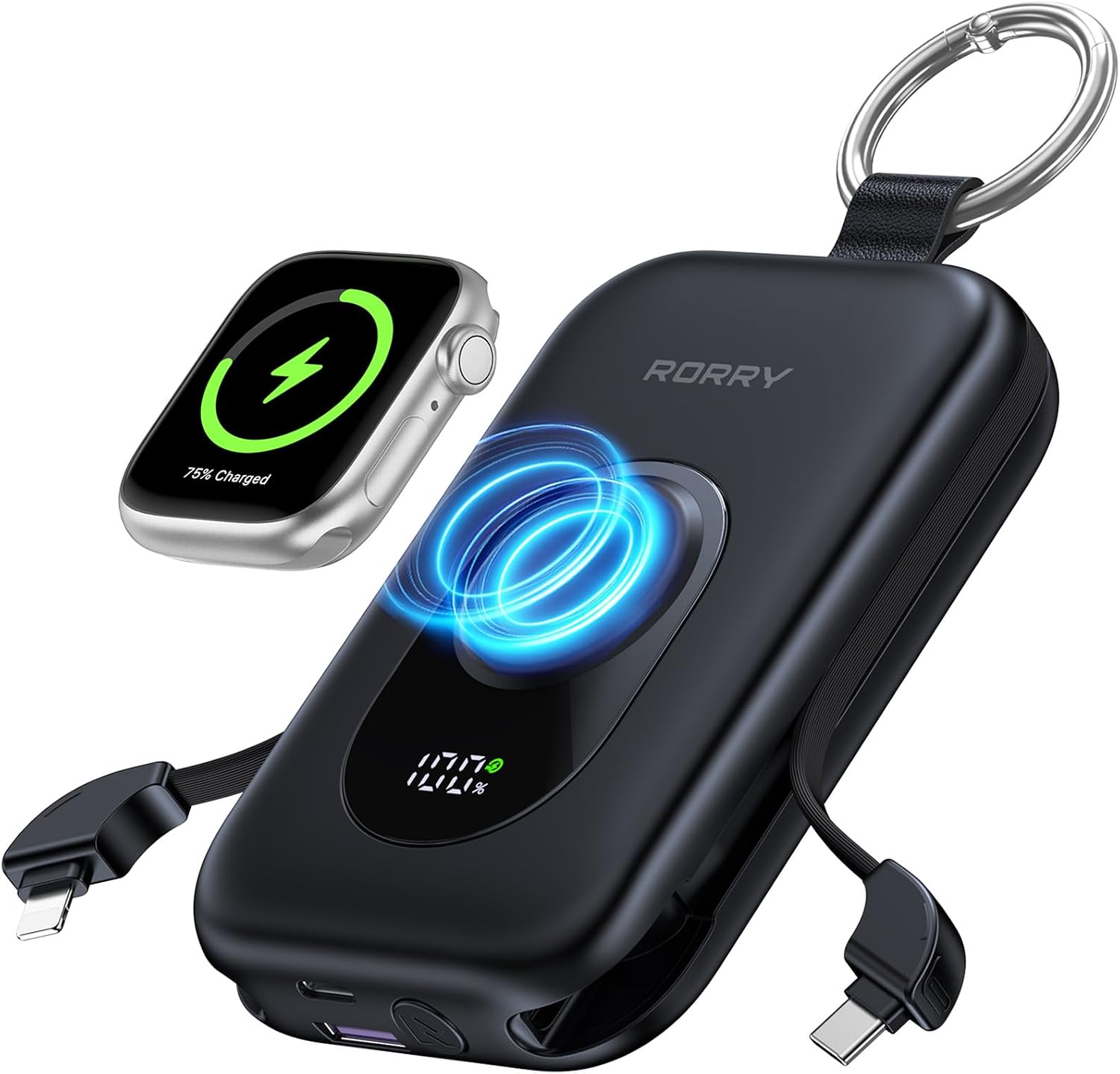 RORRY CharmGo Portable Charger, 20000mAh PD 30W Portable Charger Power Bank