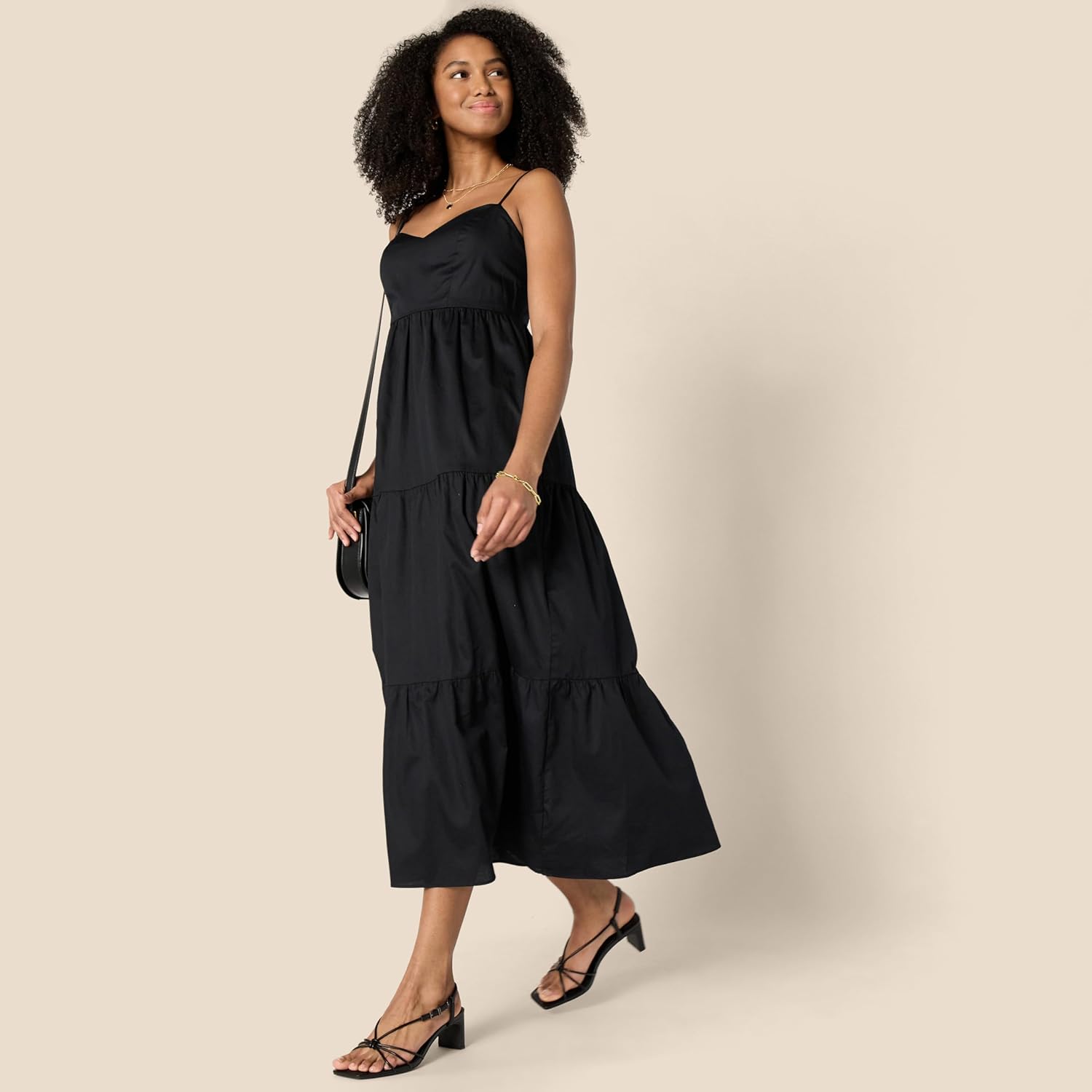 Amazon Essentials Women's Strappy Block Heel Sandals - Image 3