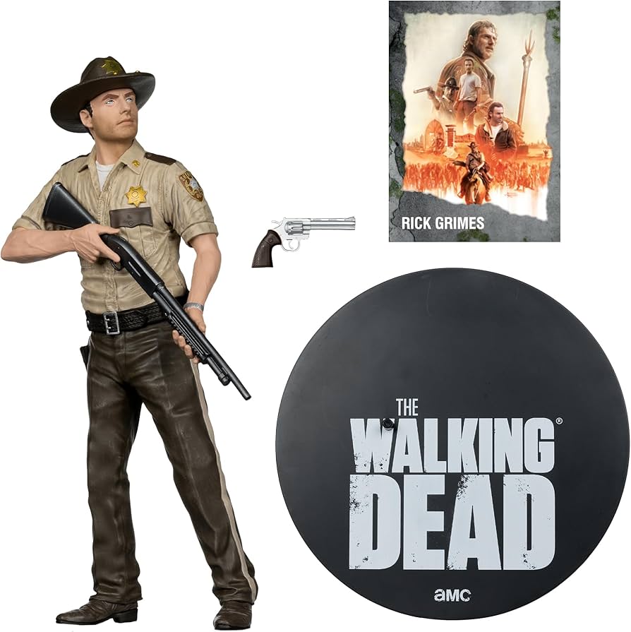 Amazon.com: McFarlane Toys - The Walking Dead Rick Grimes 1:8 Amazon.com: McFarlane Toys - The Walking Dead Rick Grimes 1:8