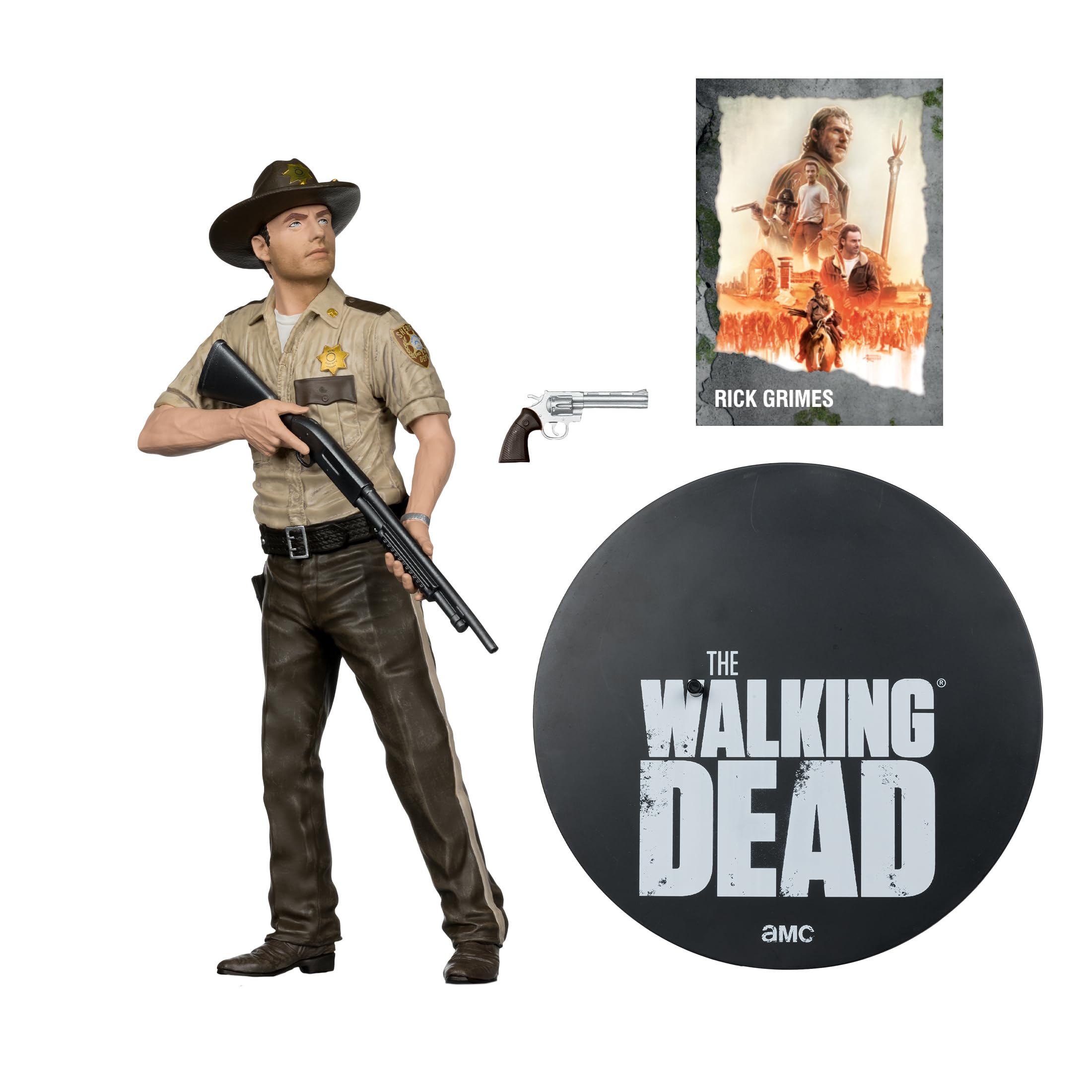 McFarlane Giocattoli - The Walking Dead Rick Grimes in scala 1:8