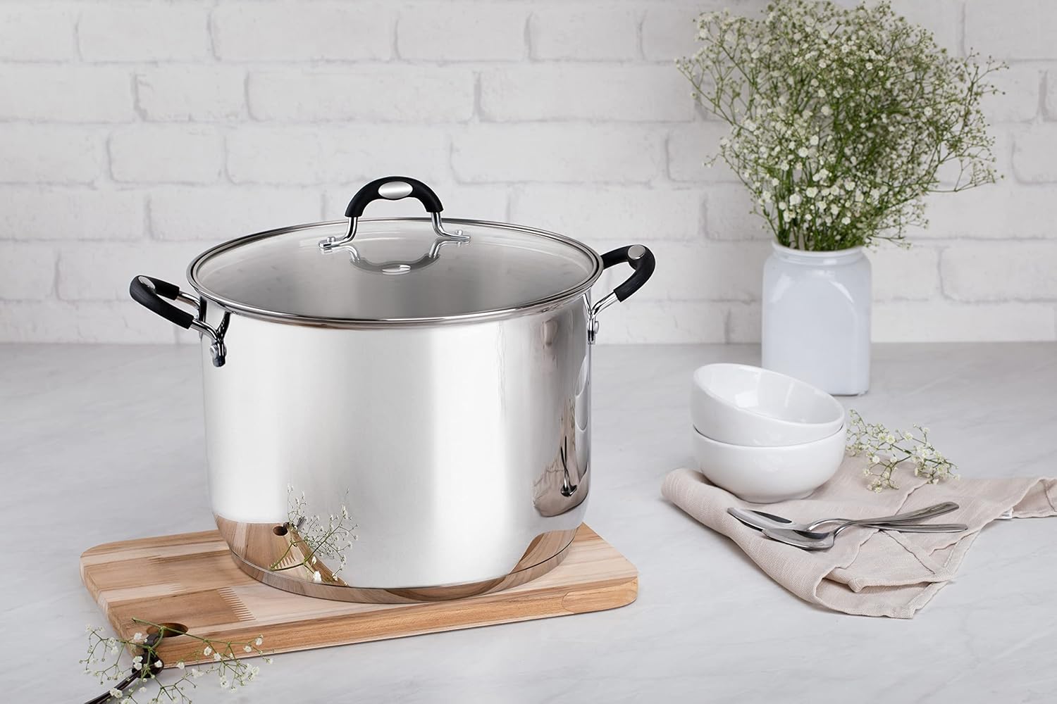 Tramontina Stainless Steel Stock Pot 30cm (15.2l)