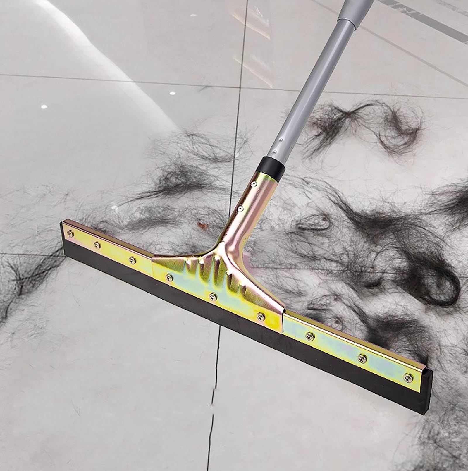 Escobilla de goma pista de tenis Patio Cubierta Al Aire Libre Interior Escobilla De Goma Para Suelos Con Mango Extensible, Limpiaparabrisas Eliminador De Agua Para Paredes Y Pisos De Ducha De Azulejos