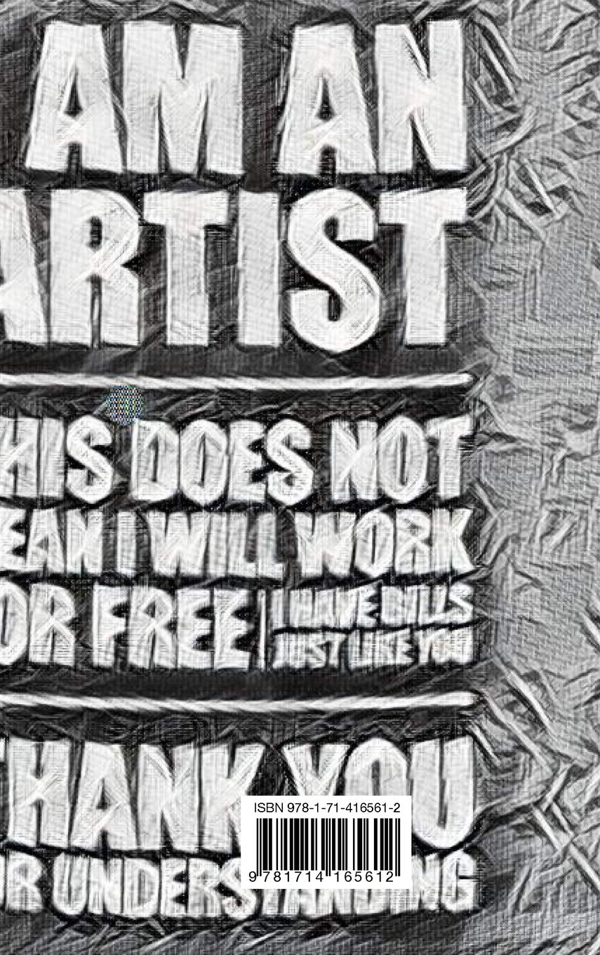 Artist humourous Blank creative Journal: Artist creative blank Journal