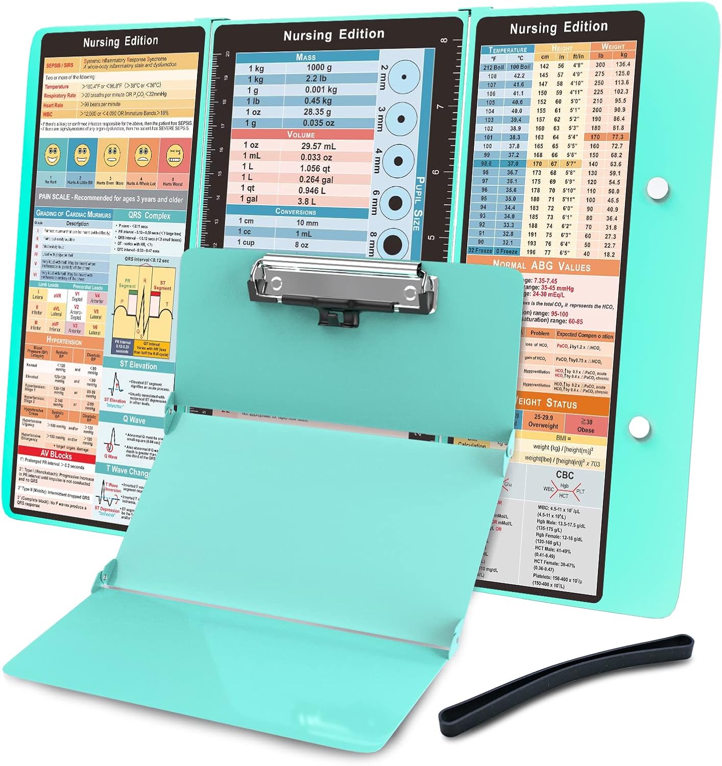 Nursing Clipboard Foldable, Nurse Clipboard - with Nursing Edition ...