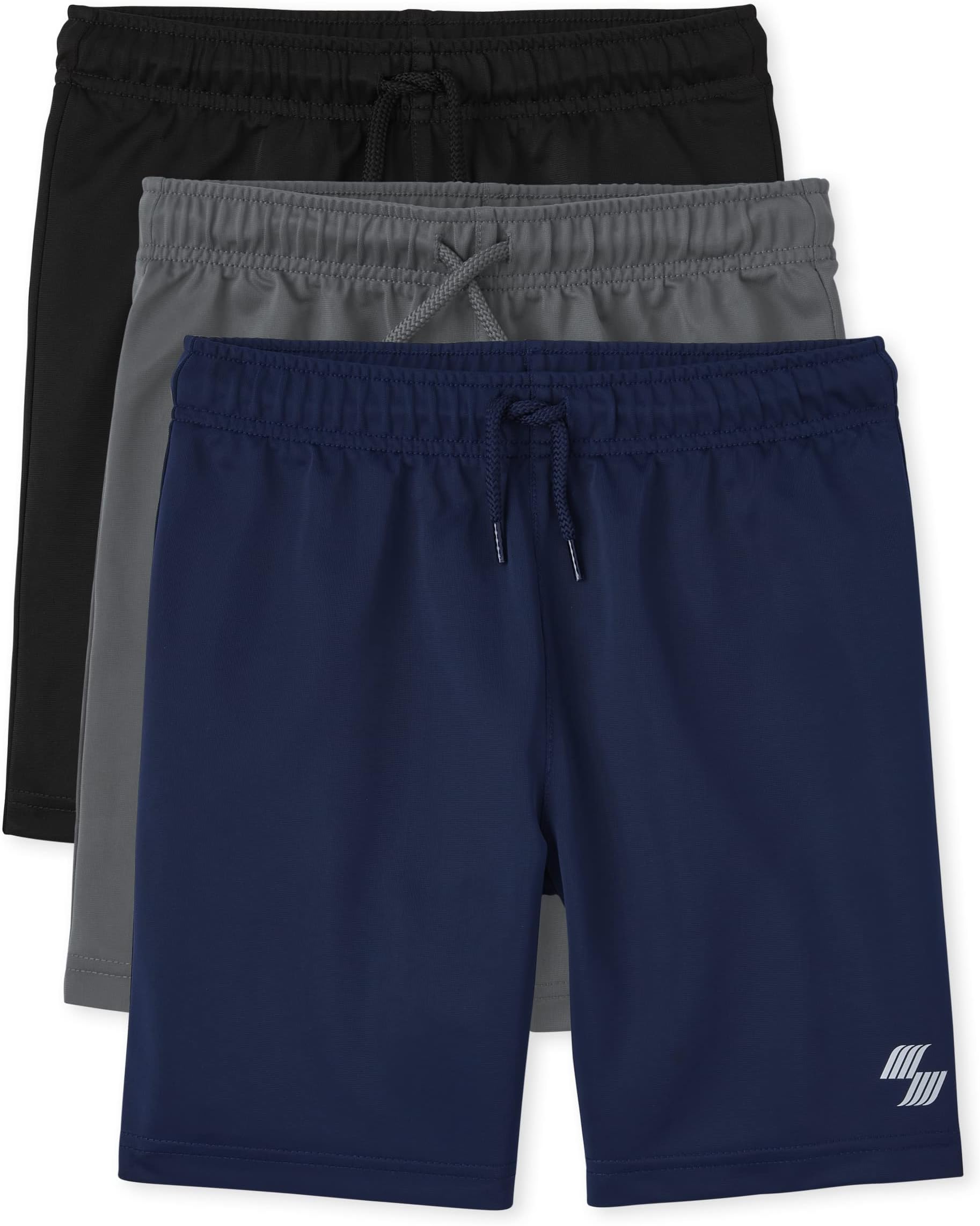 The Children's Place Boys' Performance Basketball Shorts 2 Pack