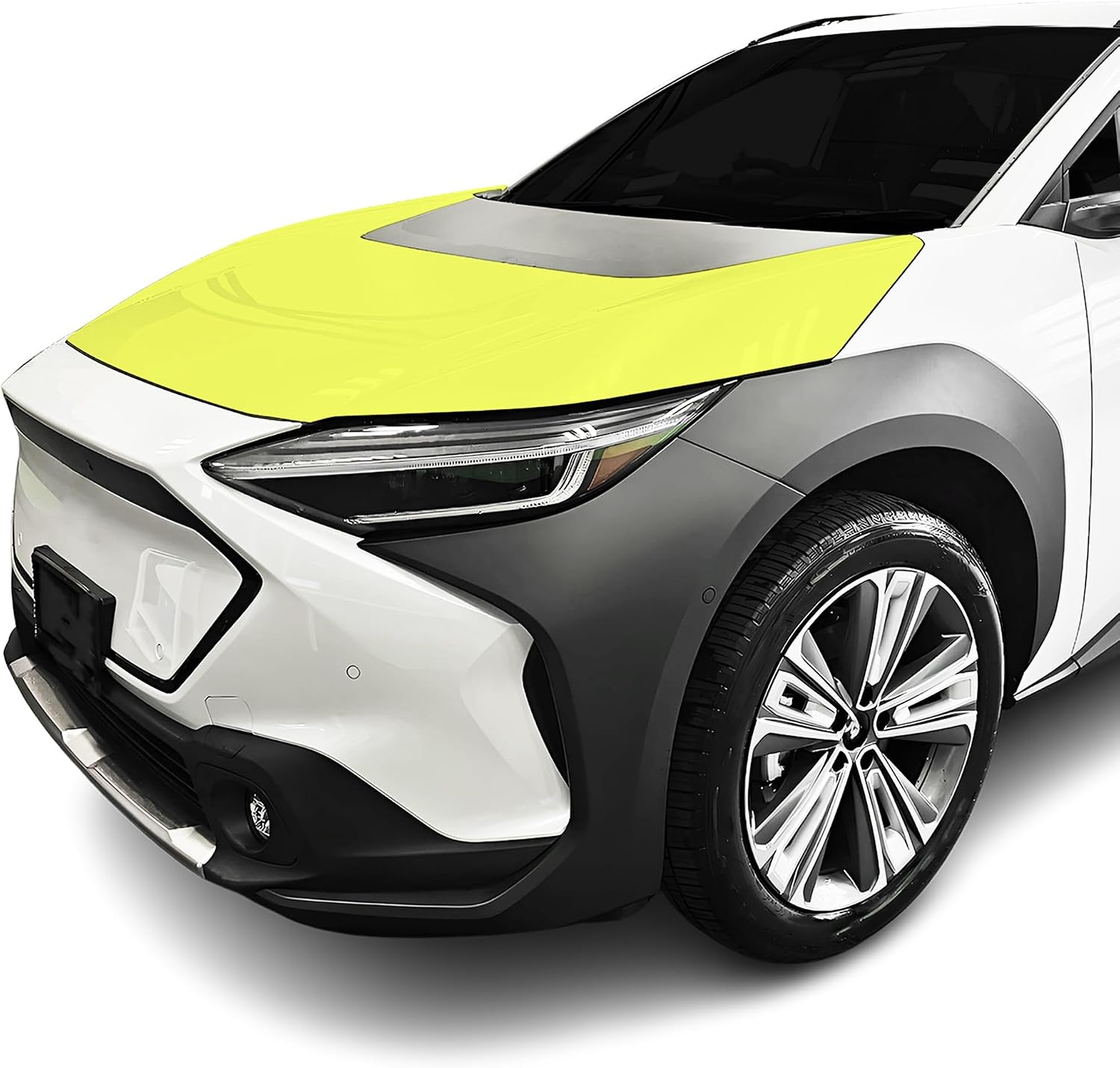 BOGAR TECH DESIGNS for Subaru Solterra 2023+ Front Bumper Paint Protection PPF Film Kit Cover, Clear Bra