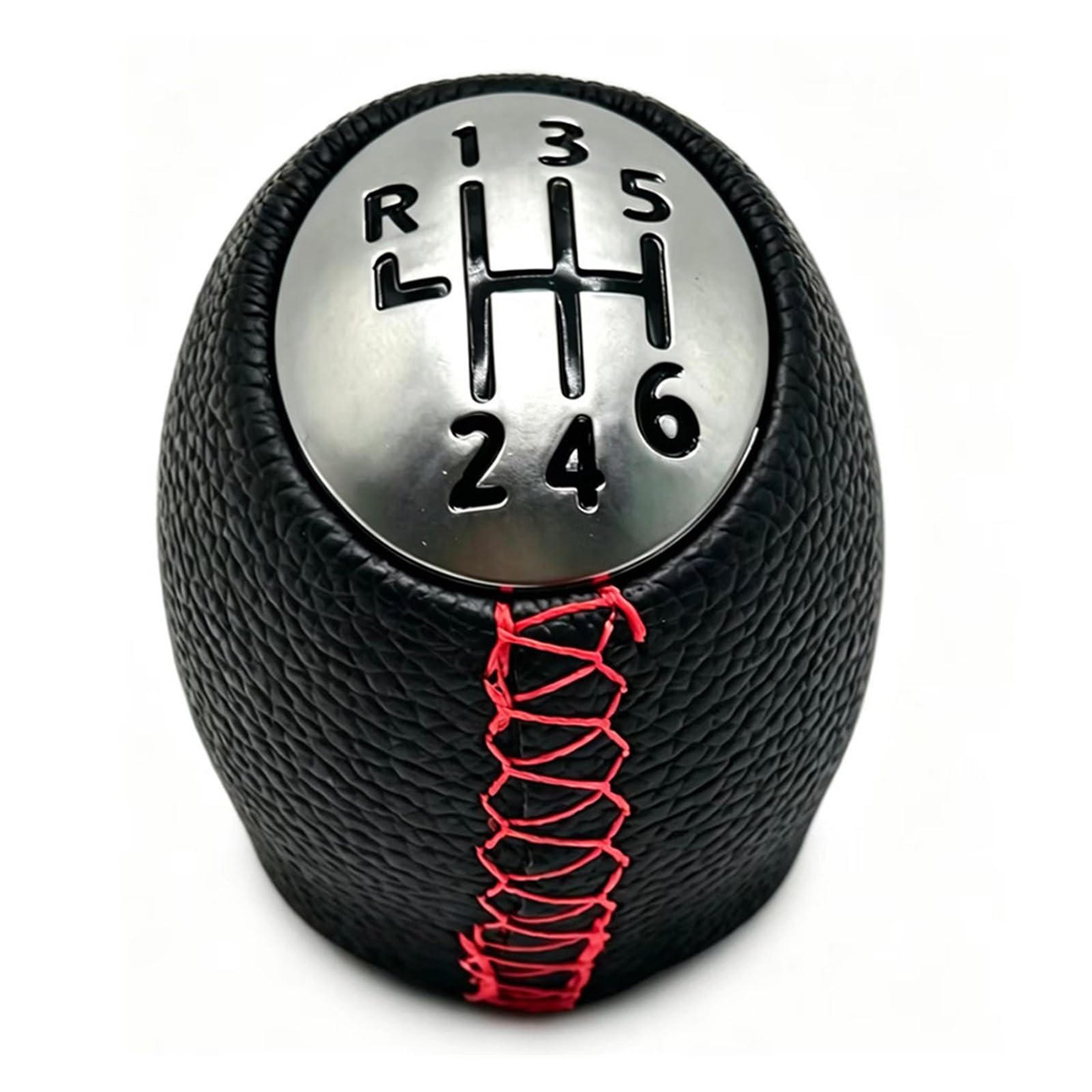 ZNCOJL Car Gear Stick Knob for Renault for Megane 6 Speed Car Gear Shift Knob Head Stick Gear Shifter No Modification Required(Red)