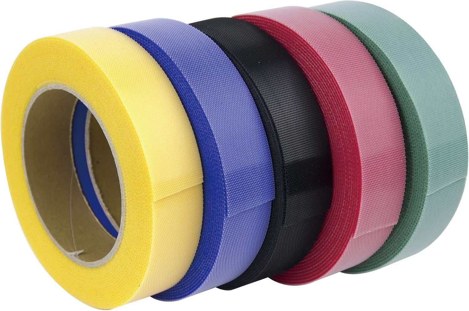 Kupo MEZ EZ-Tie Roll, Reusable Hook and Loop Cable Management Roll 30mm x 6m for Organizing Cables, Hoses, and Accessories in Studio and Production Workflows - Blue (KG098513)