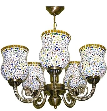 ORAB Celling Lamp Beautiful Decorative, Home, Caf?, Restaurant Chandelier Pendants Ceiling Lamp (Multicolor)