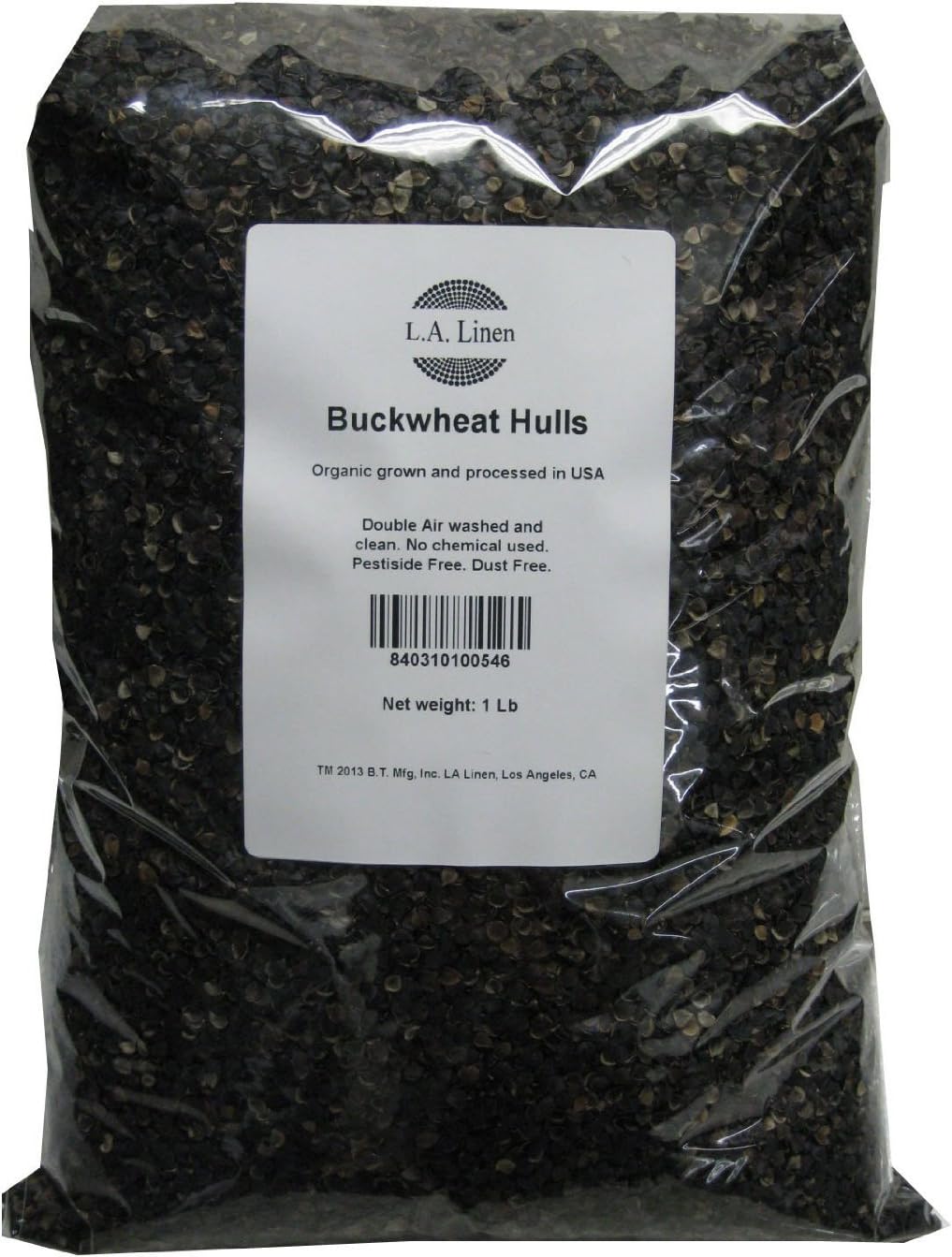 Buckwheat Hulls Wildcrafted Fagopyrum esculentum (2.27kg = 5 Pounds