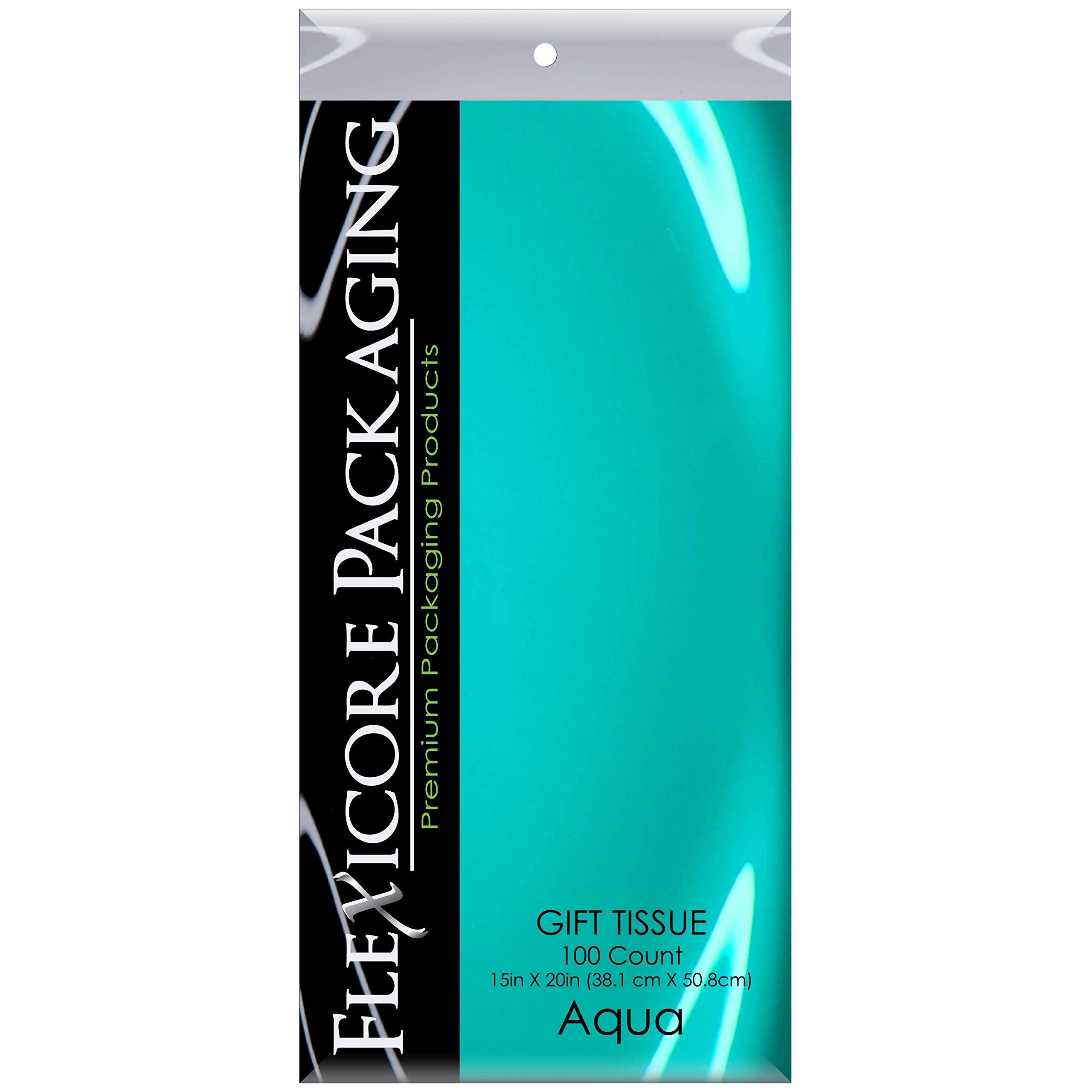 Dark Aqua Caribbean Teal Tissue Paper 100 arkuszy 15 x 20 od najwyższej jakości papieru do pakowania prezentów