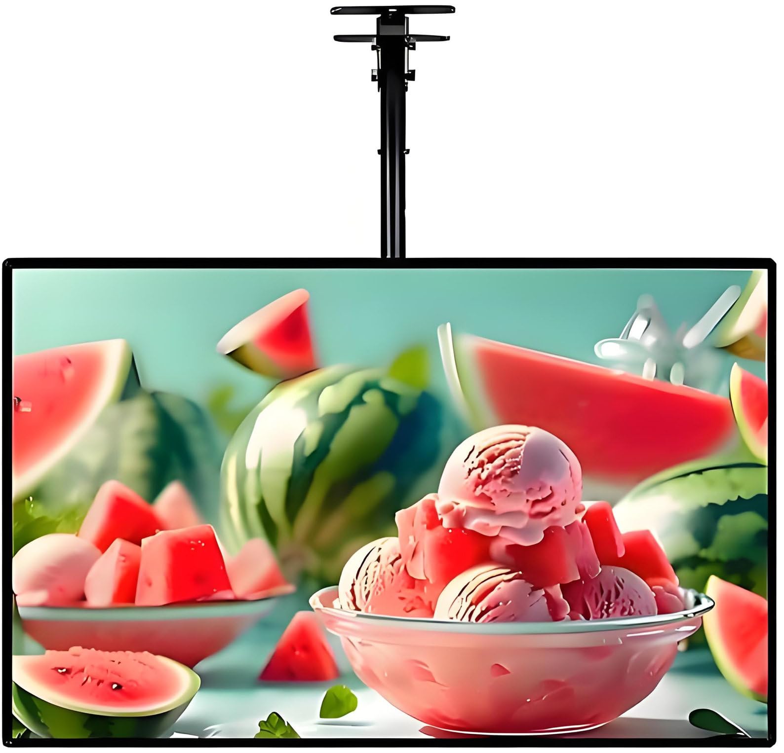 Oświetlenie reklamowe LED z aluminiową ramą do montażu na ścianie, wyświetlacz menu 3D do kawiarni i sklepów, podświetlany panel znakowy