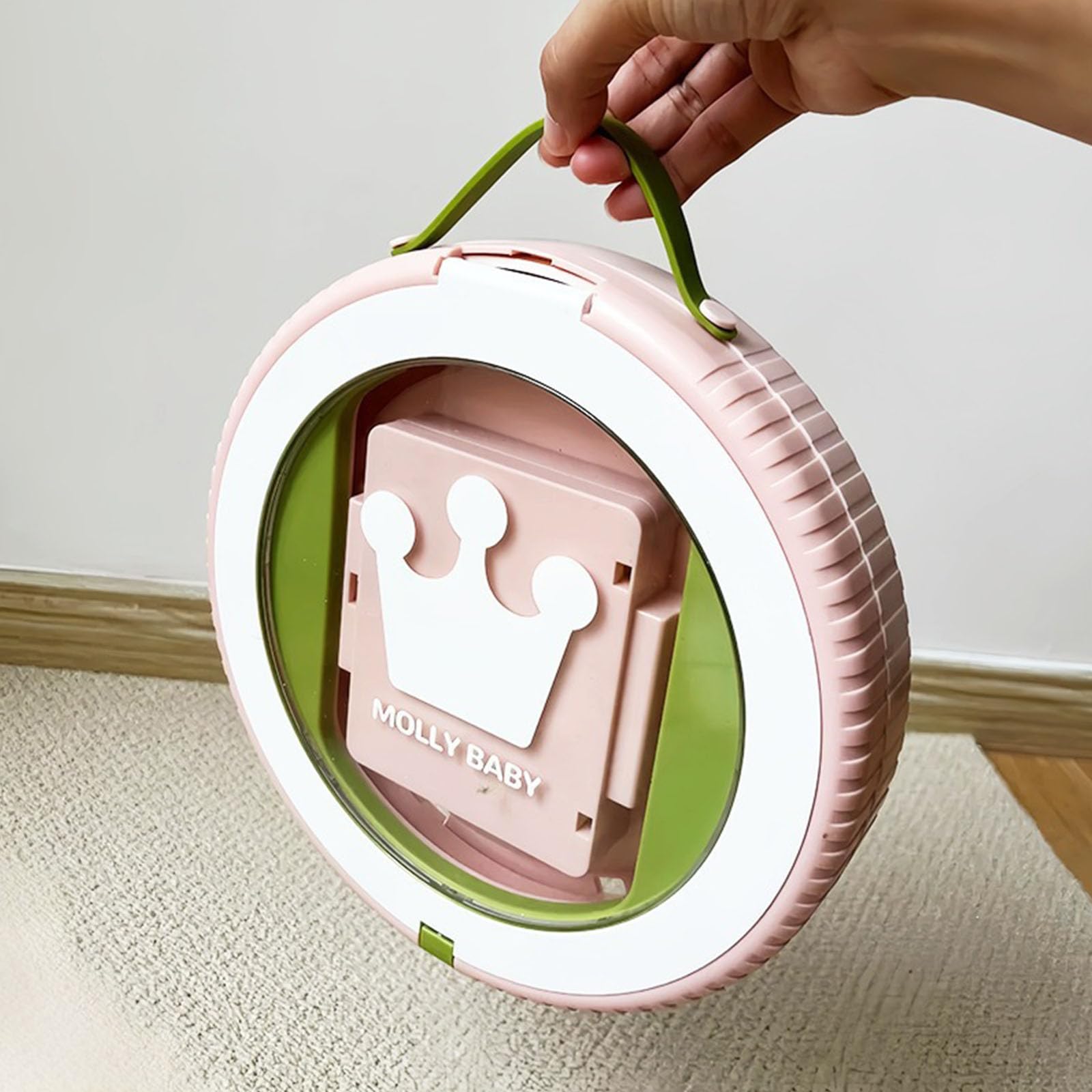 Freundliche tragbare Kindertoilette, leicht zu reinigen, perfekt für Camping und Reisen, Krisenauto Töpfchen
