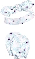 Vista 76 de Hudson Baby Conjunto de diadema de algodón y manoplas para rascar para bebé Unicornio
