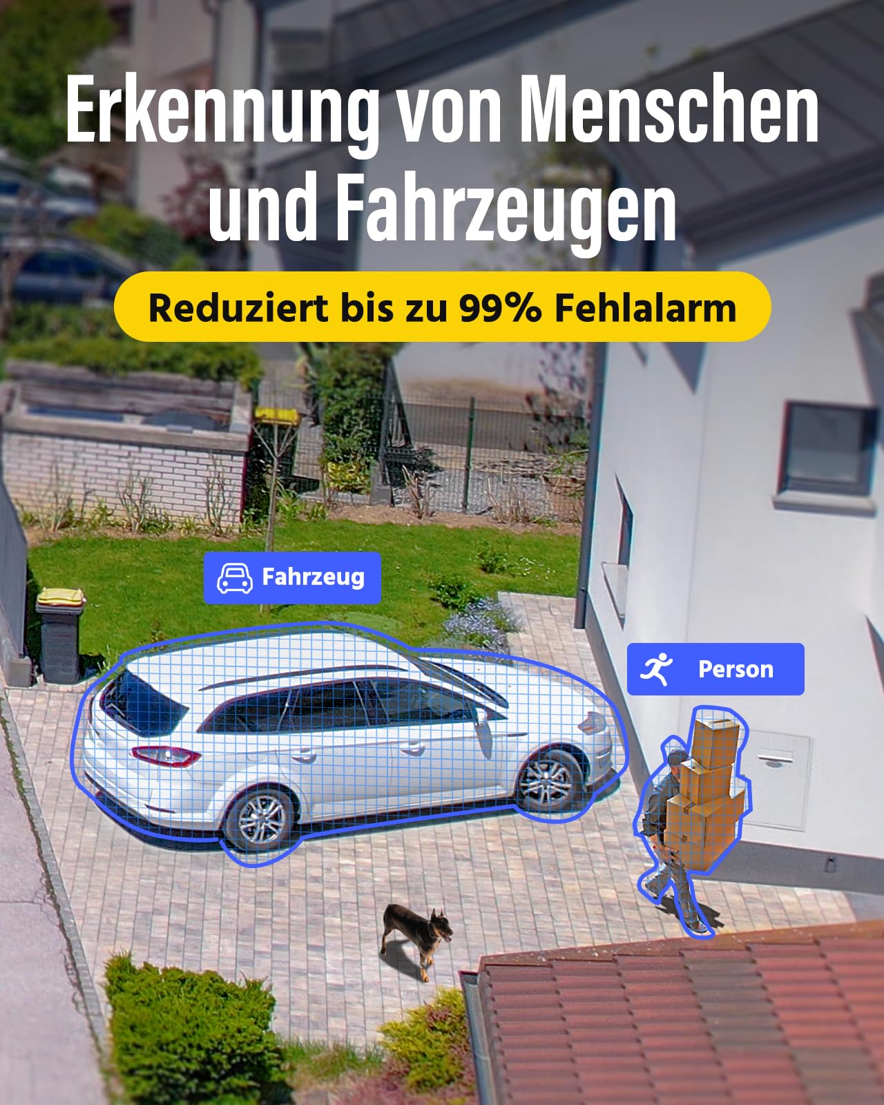 ANNKE DVR 16 Kanal 5MP CCTV 5 en 1 Digital Video Recorder H.265+ HDMI DVR mit 2TB Festplatte Echtzeit Überwachung Haussicherheitssystem Con KI-Personen-/Fahrzeugerkennung, 24/7 Aufzeichnung