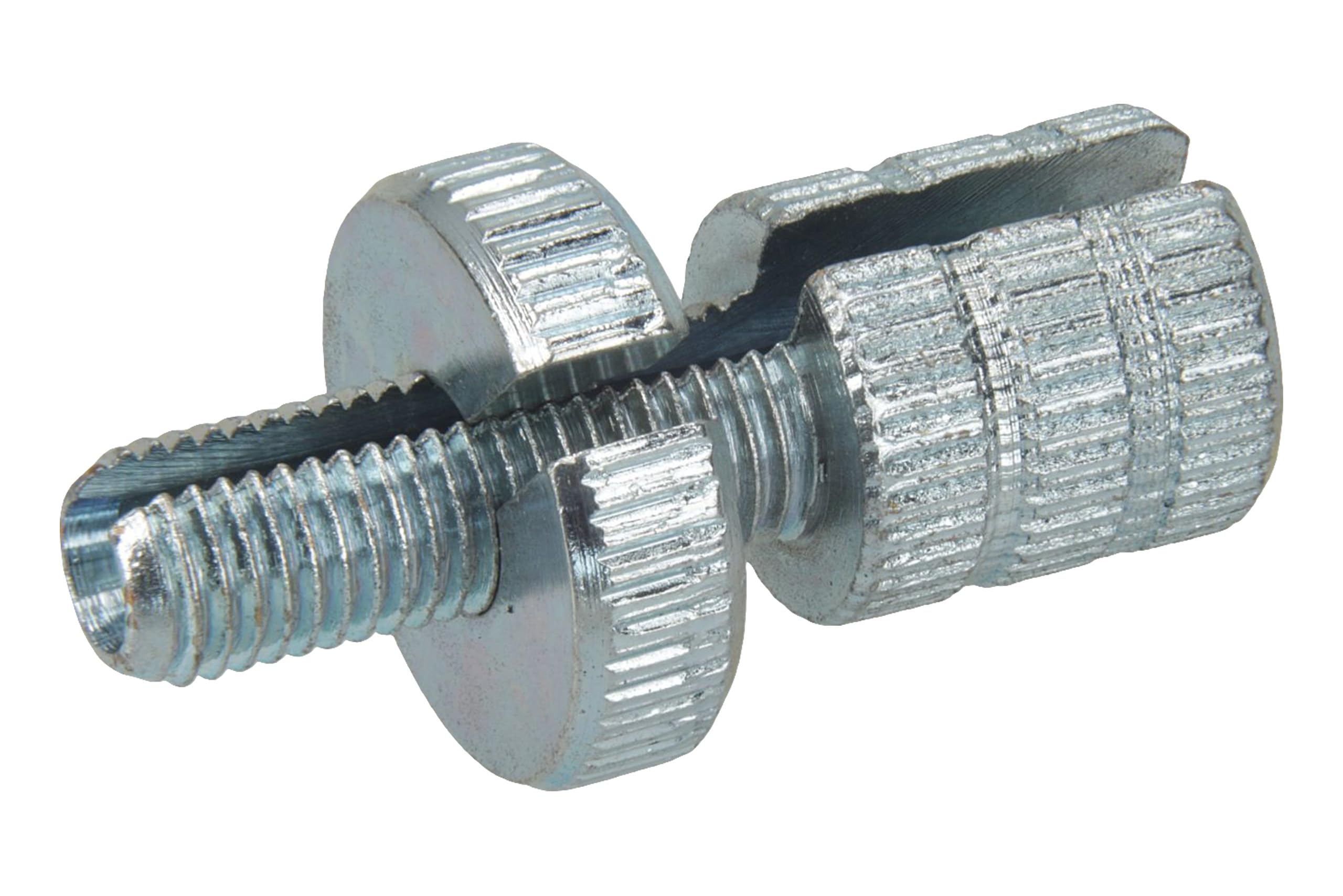 Domino Unisex Silver Cable Adjuster M8 X 1Mm, Size 35 Mm