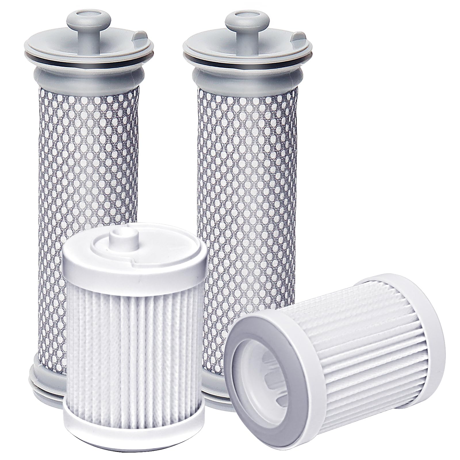 A10 Filter Replacement for Tineco A10 A11 Hero, A10 A11 Master PURE ONE S11, PWRHERO11 Snap Cordless Vacuum Cleaner, 2 Pre filters & 2 Vacuum HEPA Filters