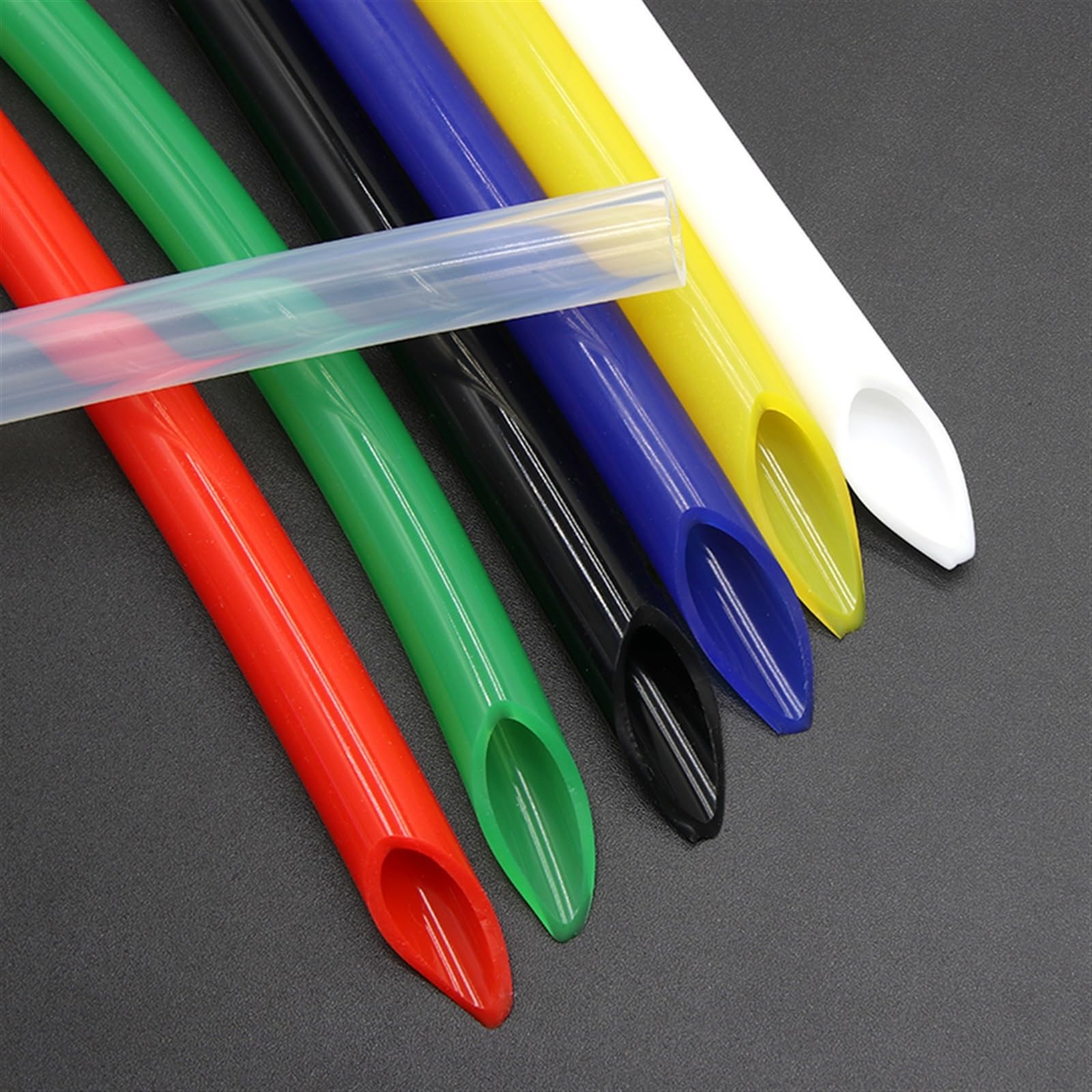 drain hose Rubber Hose Food Grade Soft Drink Pipe Water 1 Meter ID 10mm 12mm 16mm 18mm 20mm 25mm 32mm Silicone Tube Flexible water pump(Yellow,ID 10mm x OD 12mm)