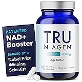 tru niagen patented nad+ supplement aging regeneration, 300 mg niagen,
