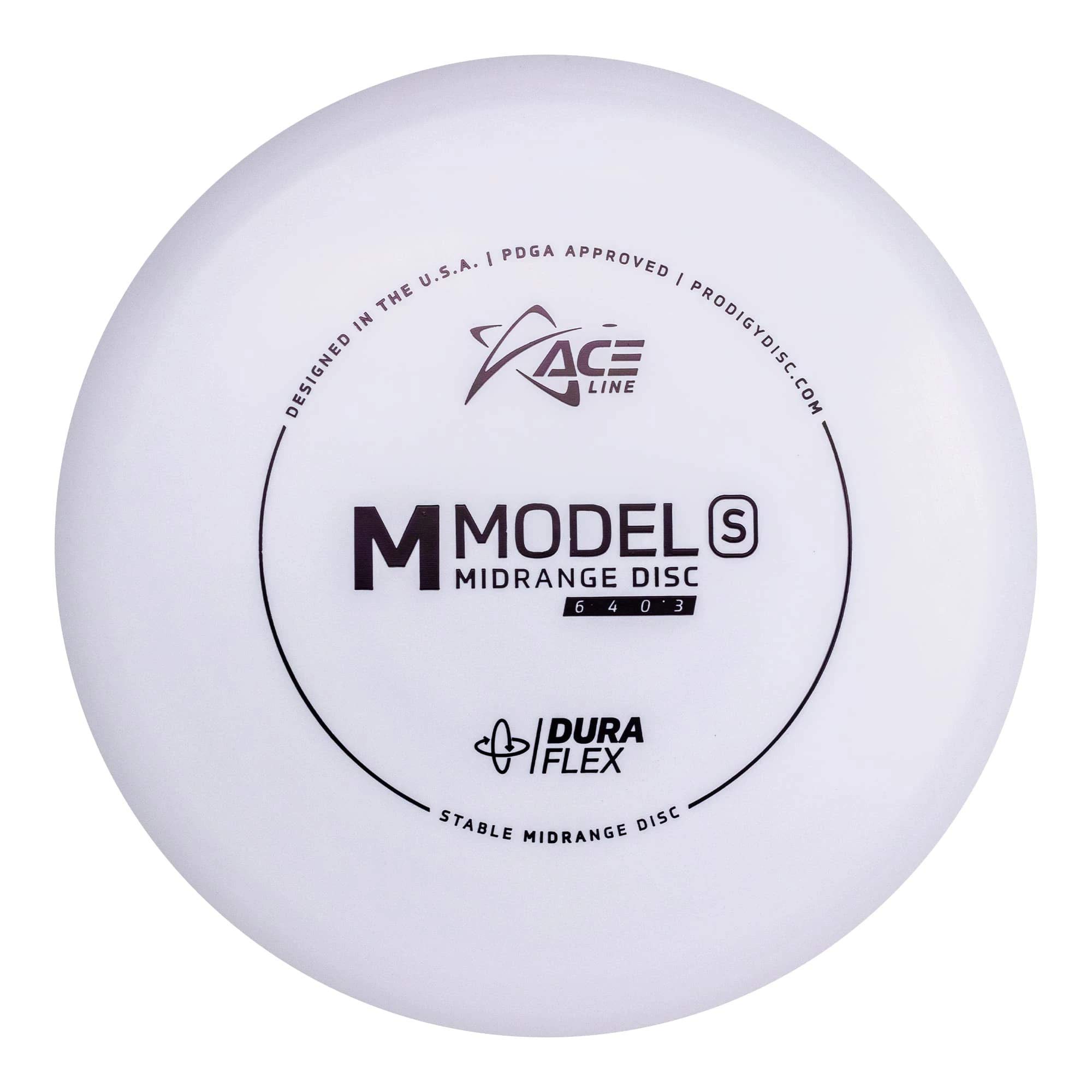 Prodigy Disc Ace Line DuraFlex M Modelo S Disco de golf de gama media 176-180 g