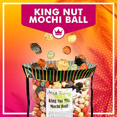 Miniatura 2 de Oriental Rice Cracker Iso Peanut Mochi Balls - 12 onzas - Asia Trans & Co.