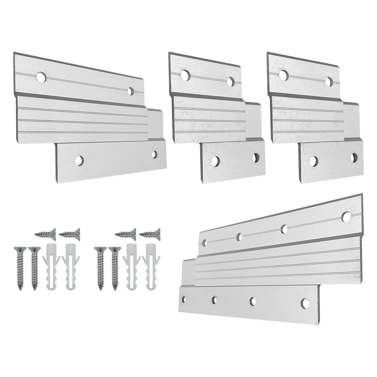 French Cleat Picture Hanger 2 Inches Aluminum Z Hanger Supports...