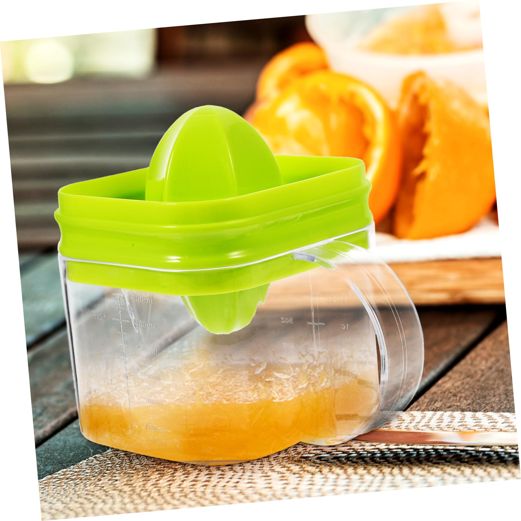 Zerodeko Manual Mini Orange Citrus Juicer Machine Fruit Juice Maker Squeezer for Home