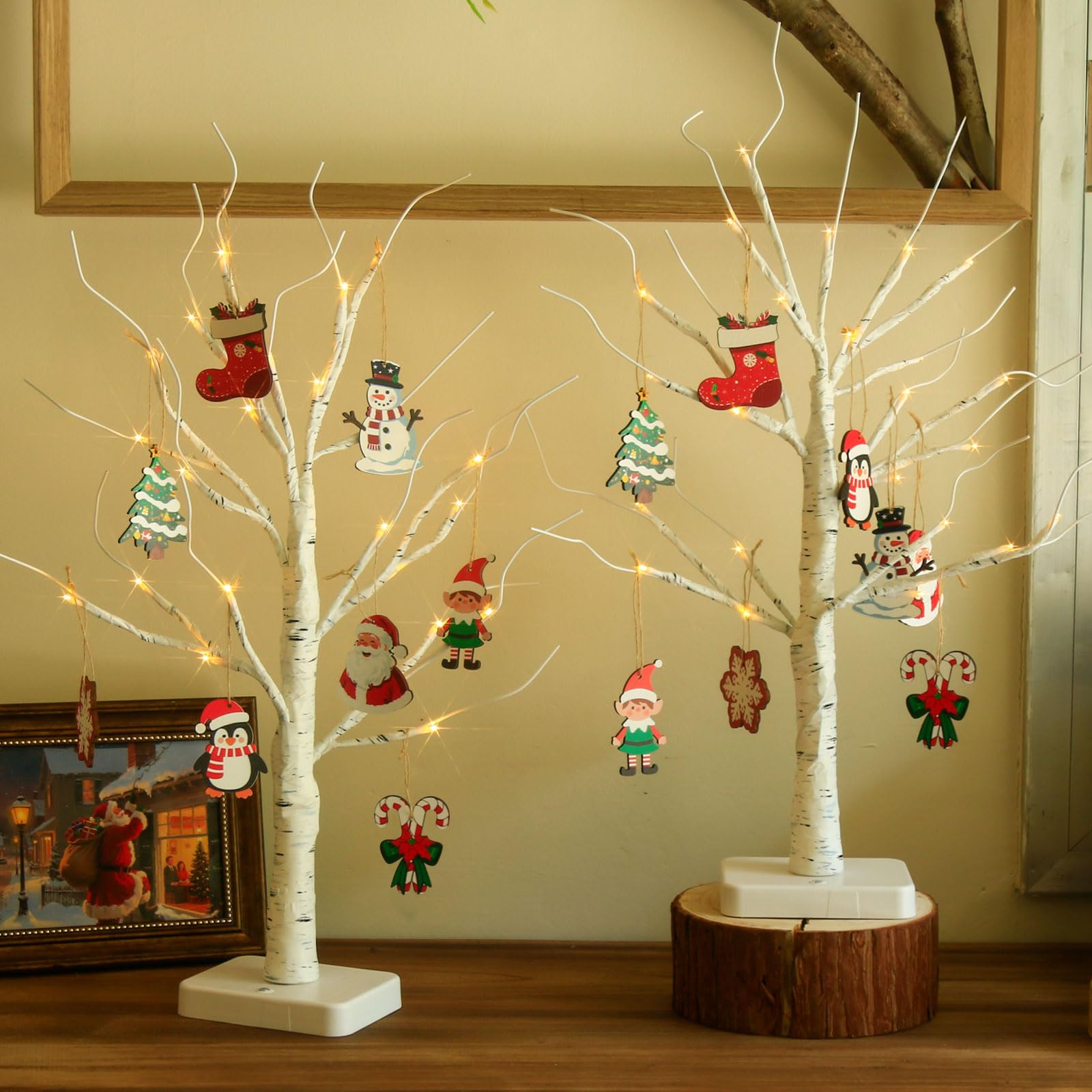 EAMBRITE Lighted Birch Tree