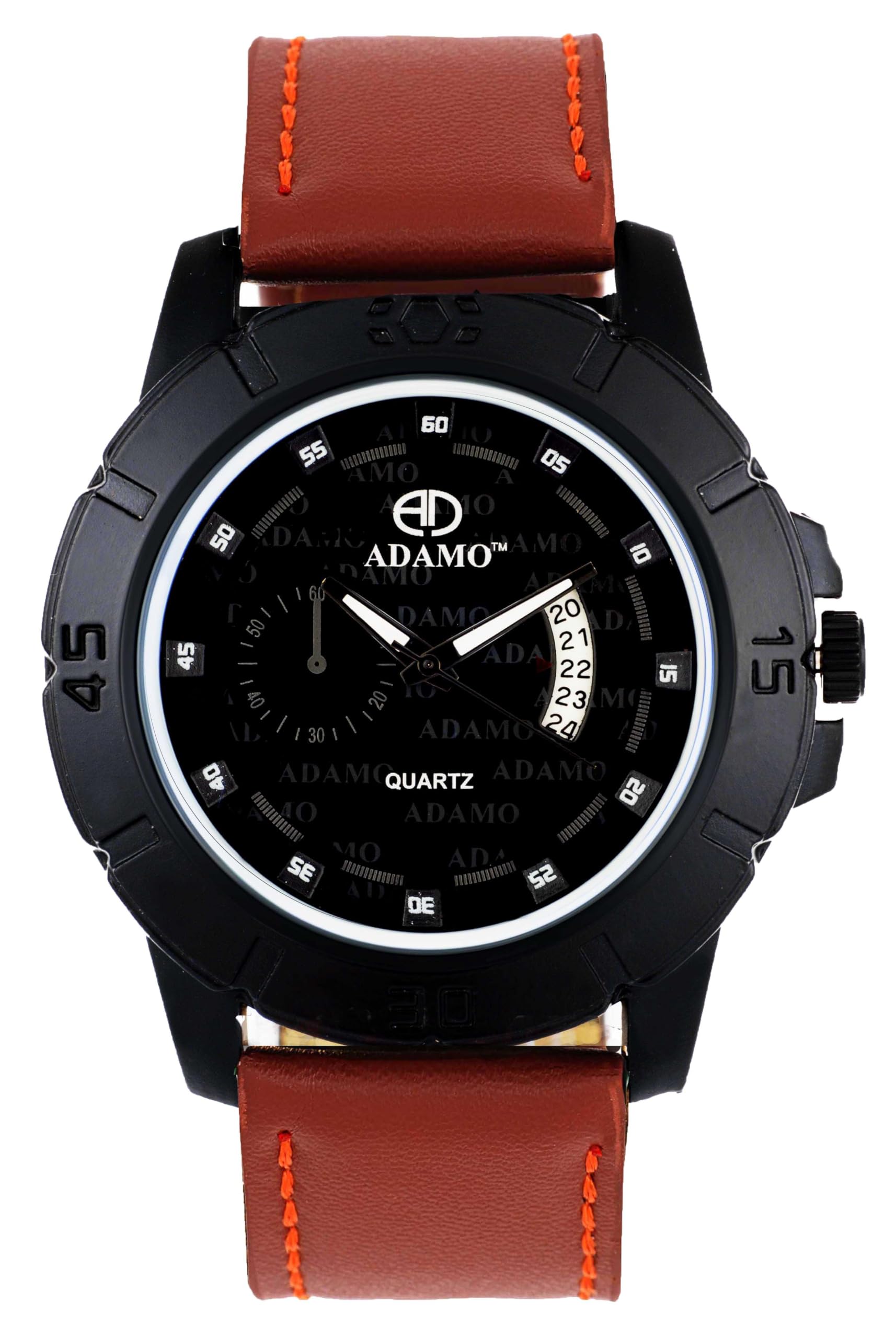 ADAMO Geneva Black Dial Day & Date Mens & Boys Watch A204TN02 (B01LZMJYXM) Amazon Price History, Amazon Price Tracker