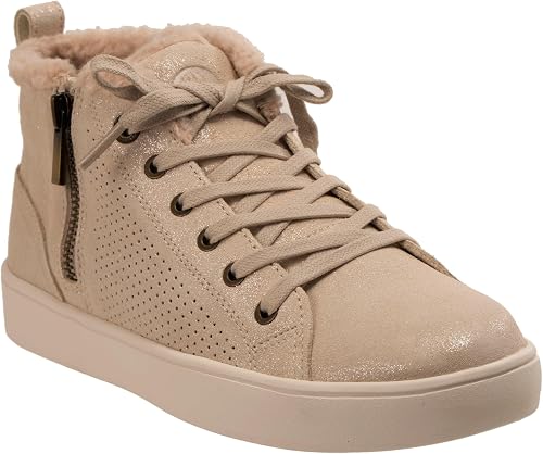 REVITALIGN Womens Emma Cozy, Shimmer Oatmeal, 8.5 Wide