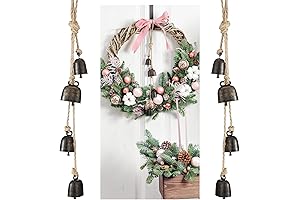 2 Sets Christmas Cow Bells Hanging Ornament