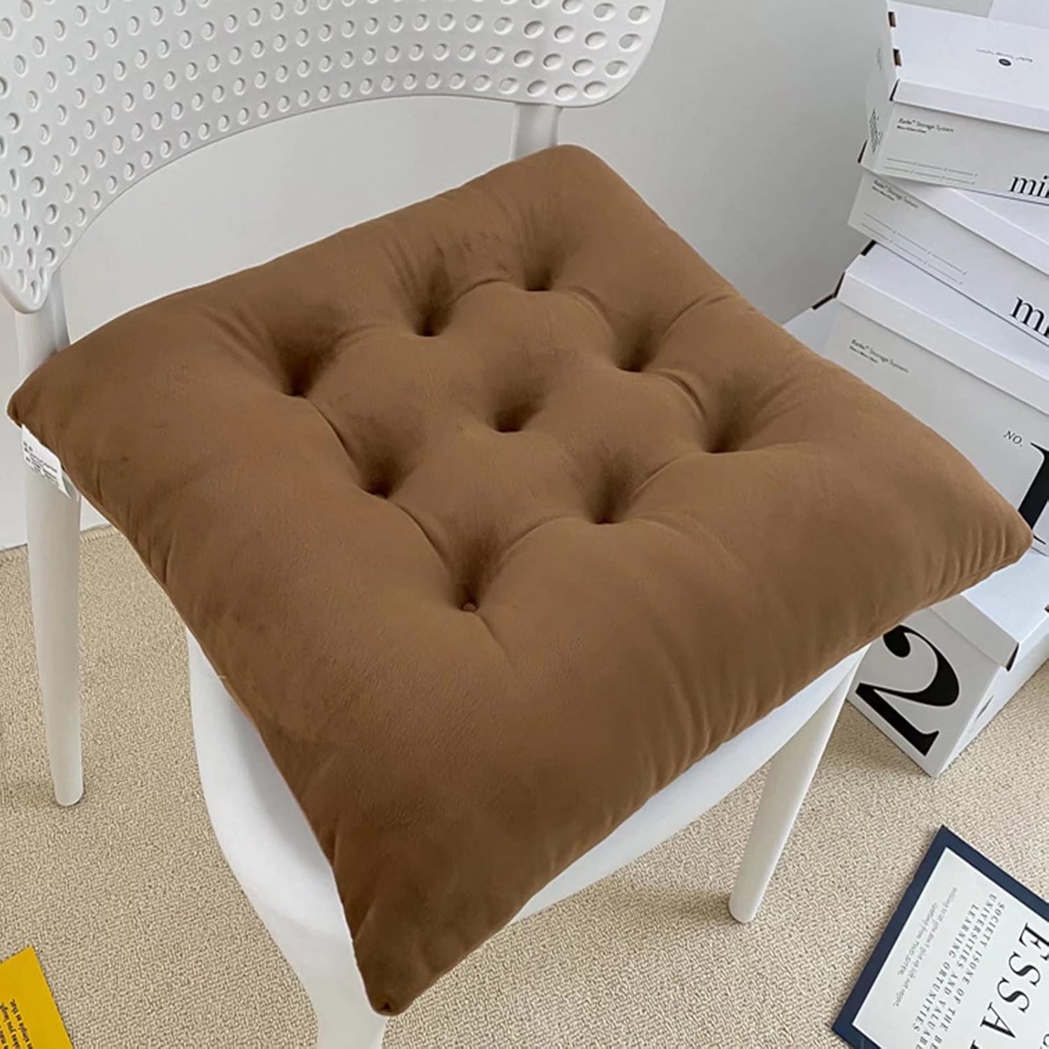 Galette de chaise de salle à manger pour intérieur et extérieur