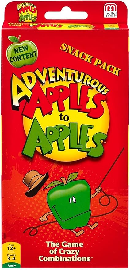 Amazon Com Apples To Apples Adventurous Snack Pack Add On Card Game Toys Games