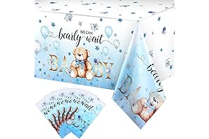 Bear Baby Shower Tablecloths - Adorn Your Event with Adorable Charm