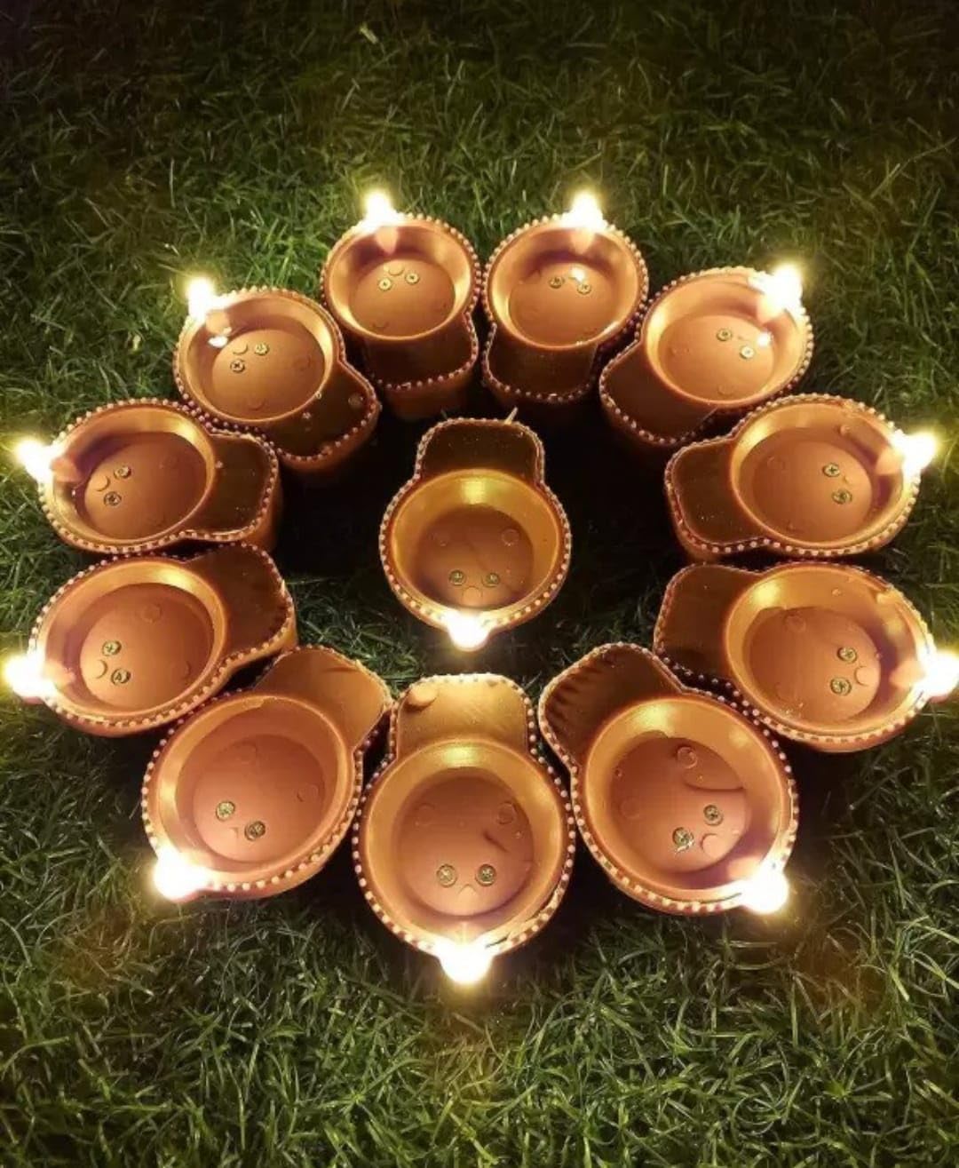 Led Water Sensor Diya for Home (Set of 12), E-Diya, Warm Yellow Lights, Battery Operated Led Diwali Diya for Home Decor, Festivals Decoration (B0DGFGNFWP) Amazon Price History, Amazon Price Tracker