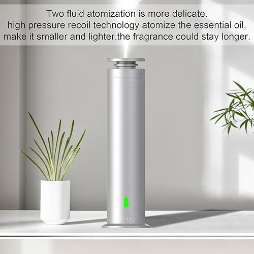 Miniatura 2 de Difusor de aceite esencial con control remoto, difusor sin agua para aceites de aromaterapia, capacidad de 4.1 fl oz, cobertura de 1500 pies