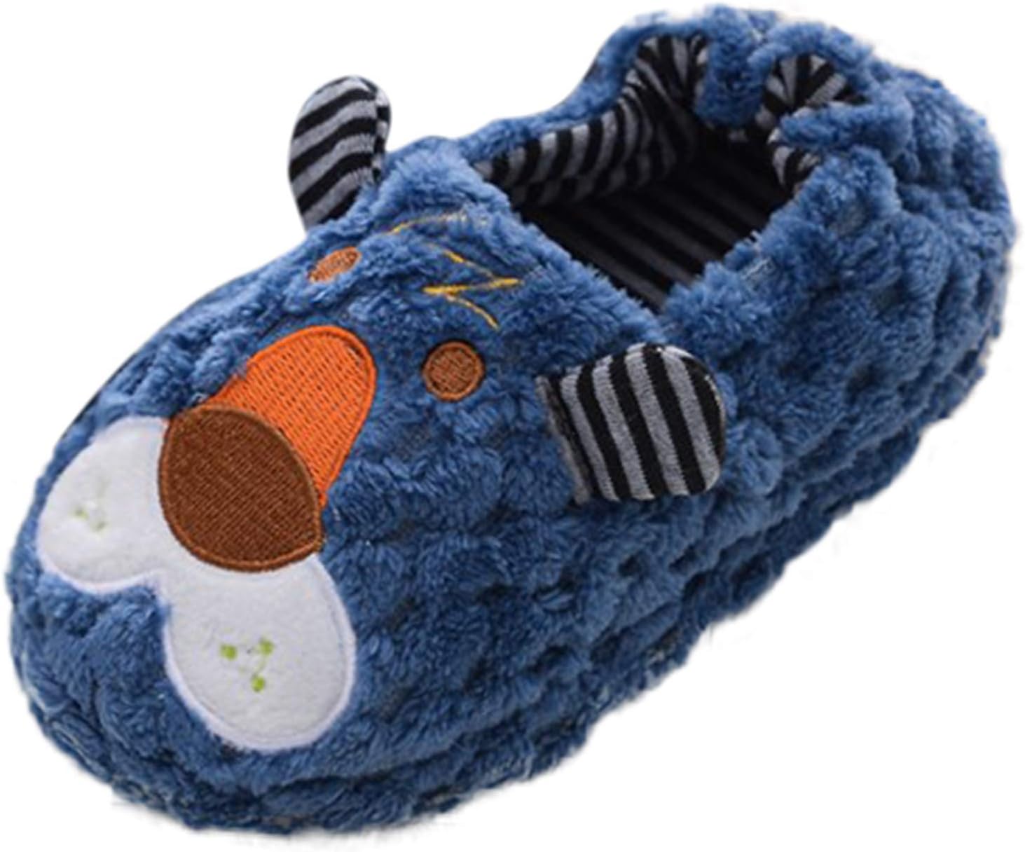 POLG Toddler Boys Girls Slippers Fluffy Little Kids House Slippers Warm Fur Cute Animal Home Slipper