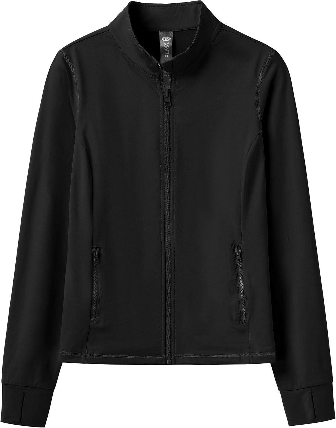 MoFiz Women's Full Zip Hiking Shirt Lightweight UPF 50+ Sun Protection Running Jacket Long Sleeve Sports Outdoor Top Pocket - Image 7