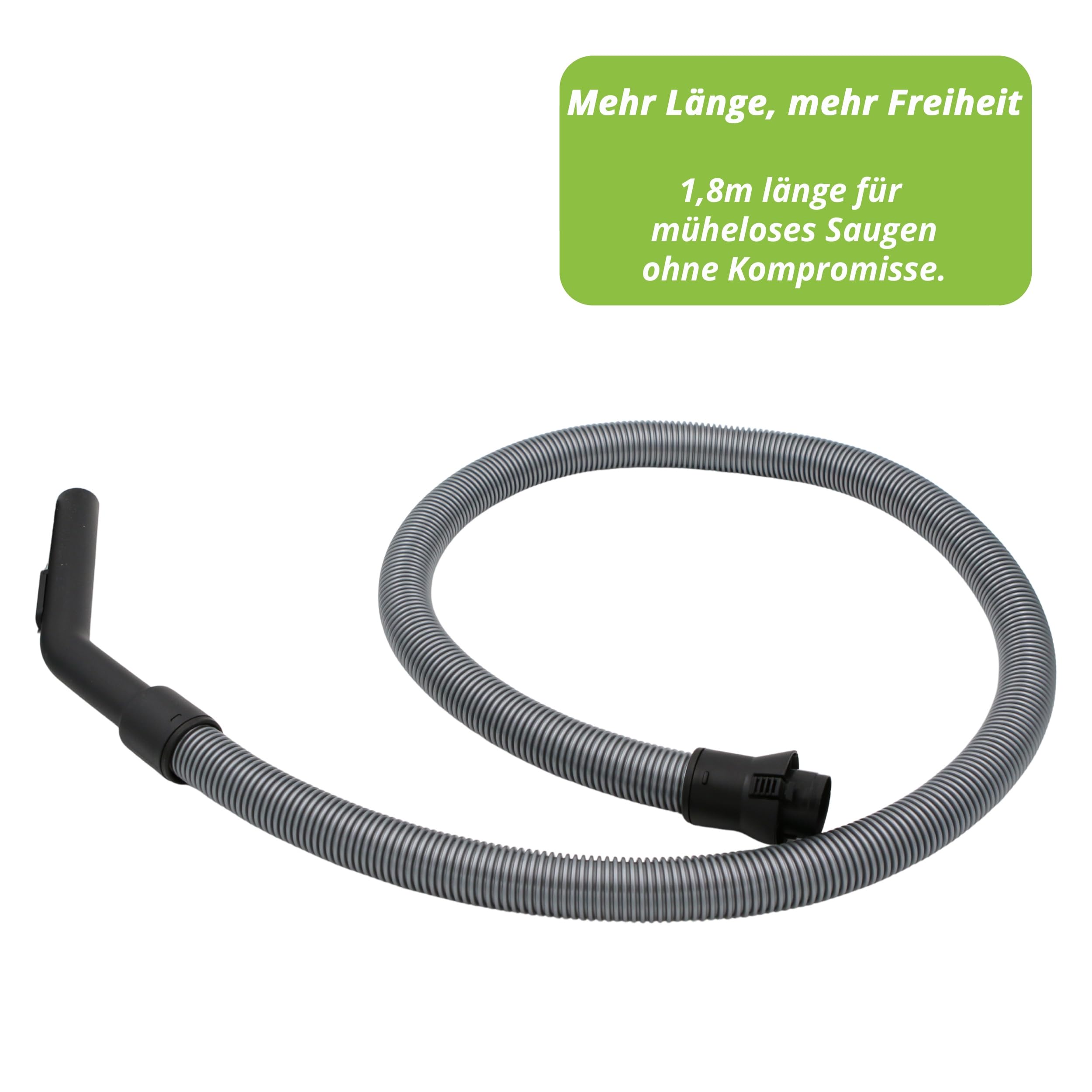 Staubsaugerladen.de Tubo di aspirazione compatibile con Miele Blizzard CX1 - Tubo per aspirapolvere con attacco e manico con regolazione della potenza di aspirazione per CX1
