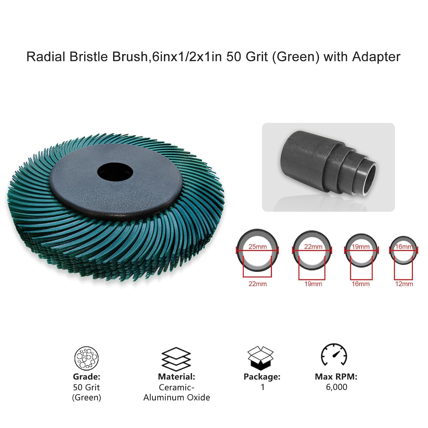 Radial Bristle Brush - Polishing & Deburring -8