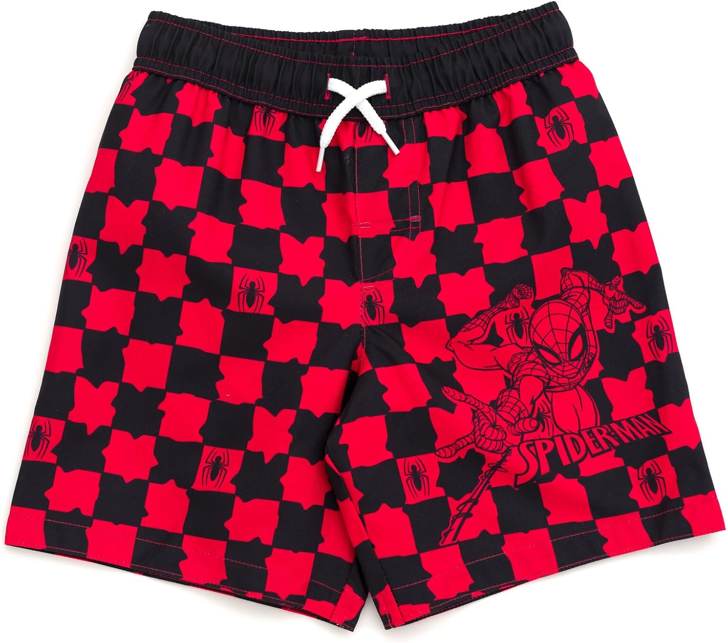 Marvel Raglan Rash Guard and Swim Trunks UPF 50+ Outfit Set Toddler to Big Kid Sizes (2T - 18-20)